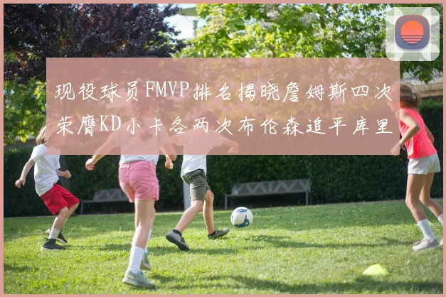 现役球员FMVP排名揭晓詹姆斯四次荣膺KD小卡各两次布伦森追平库里与约基奇